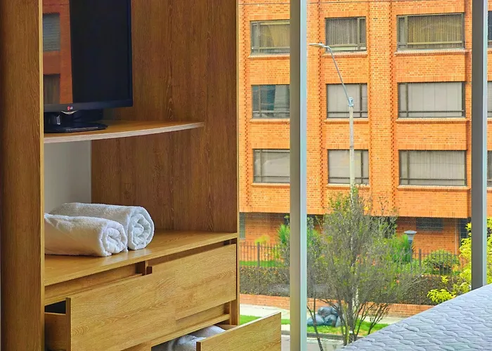 Aparta Estudio Tipo Loft Usaquen / Cozy Loft In Bogota