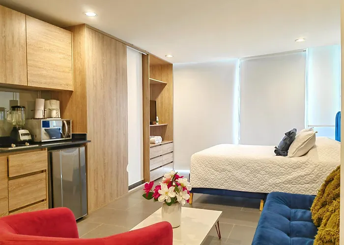 Aparta Estudio Tipo Loft Usaquen / Cozy Loft In Bogota